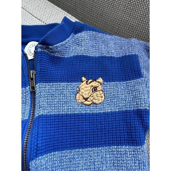 🔴Sproet &‎ Sprout - Cardigan stripe Squirrel Ultra blue - Picture 2 of 7